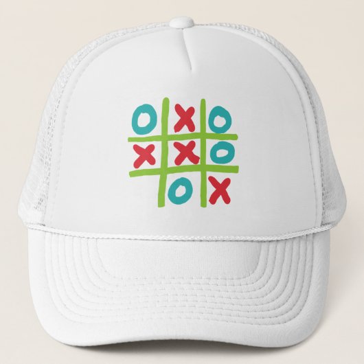 Tic-tac-toe Trucker Pet (Voorkant)