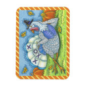 TIC TAC TOE TURKIJE, THANKSGIVING BIRD MAGNET MAGNEET (Verticaal)