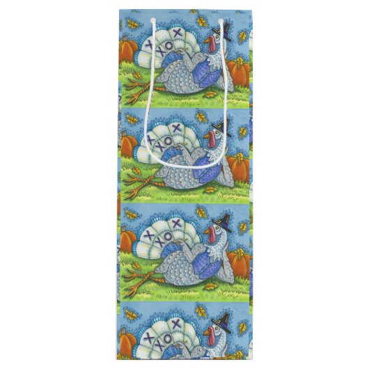 TIC TAC TOE TURKIJE, THANKSGIVING GIFT BAG - WIJN CADEAUTAS (Voorkant)