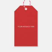 Tic Tac Toe Valentijn, Kinder school klaslokaal Cadeaulabel (Achterkant)