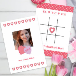 Tic Tac Toe Valentijn Photo Classroom Kaart