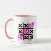 Tic Tac Toe valentijnen Hearts Gift Mok (Links)