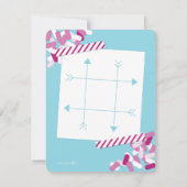 Tic Tac Toe Valentijns Kaart (Achterkant)