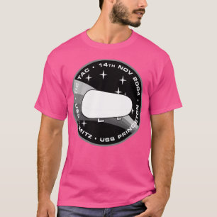 Tic Tac UFO UAP Encounter Morale Patch - Zwart W T-shirt