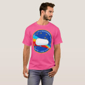 Tic Tac UFO UAP Ontmoet Morale Patch T-shirt (Voorkant volledig)