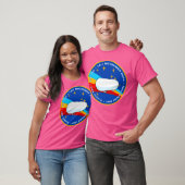 Tic Tac UFO UAP Ontmoet Morale Patch T-shirt (Unisex)