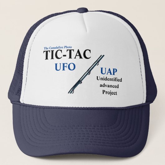 TIC-TAC UFO UAP Truckers Pet (Voorkant)