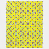 Tic Tack Toe Fleece Deken (Voorkant)