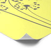 Ticcing Transman "Spread Kindness" w/ Dandelions Poster (Hoek)