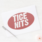 TICE NITS OVALE STICKER (Envelop)