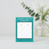 Tichel Witte Sieraden Website QR Code Visitekaartje (Staand voorkant)