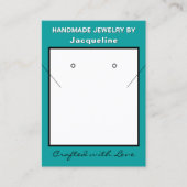 Tichel Witte Sieraden Website QR Code Visitekaartje (Voorkant)