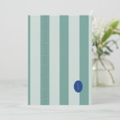 Tichelrand Save The Date Kaart (Staand voorkant)