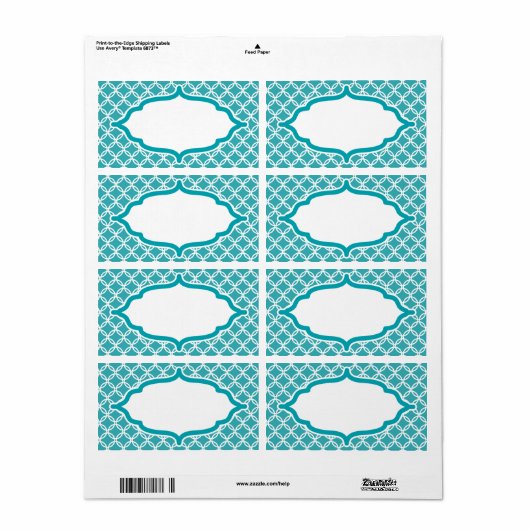 Tichelrode Kant Labels (Full Sheet)