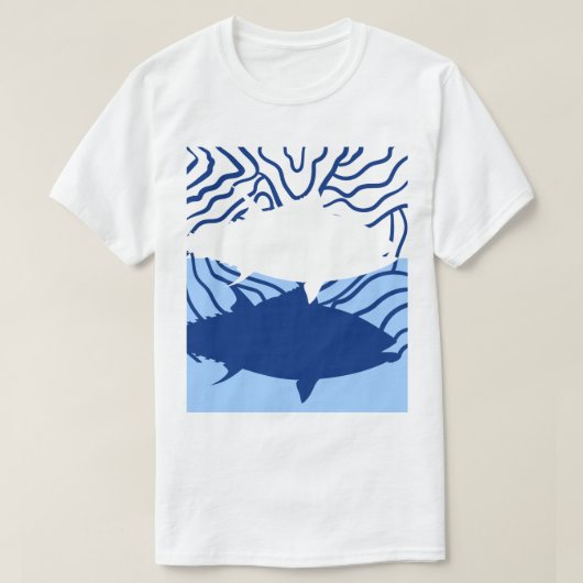 Tichert voor heren chark t-shirt (Design voorkant)