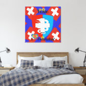 Ticino Schweiz Suisse Svizzera Svizra Leinwand Canvas Afdruk (Insitu (Slaapkamer))