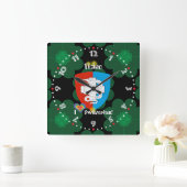 Ticino Schweiz Suisse Svizzera Svizra Uhr Vierkante Klok (Huis)