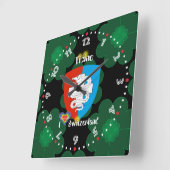 Ticino Schweiz Suisse Svizzera Svizra Uhr Vierkante Klok (Hoek)