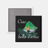 Ticino Svizzera/Tessin Schweiz Magnet (Voorkant / Achterkant)