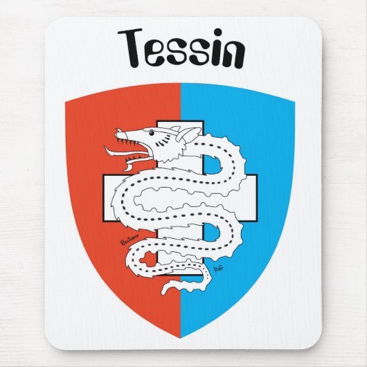 Ticino Svizzera / Tessin Schweiz Mousepad Muismat (Voorkant)