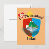 Ticino Svizzera/Tessin Schweiz Postkarte Briefkaart (Voorkant / Achterkant)