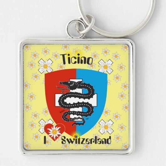 Ticino Tessin Schlüsselanhänger Sleutelhanger (Voorkant)