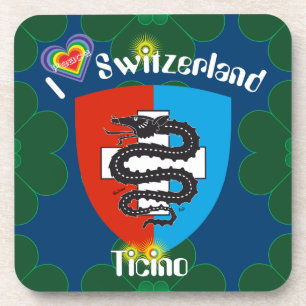 Ticino - Ticino - Zwitserland - Svizzera Drankjes Onderzetter