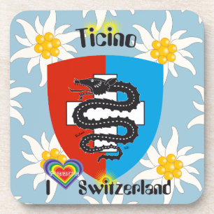 Ticino - Ticino - Zwitserland - Svizzera Onderzetter