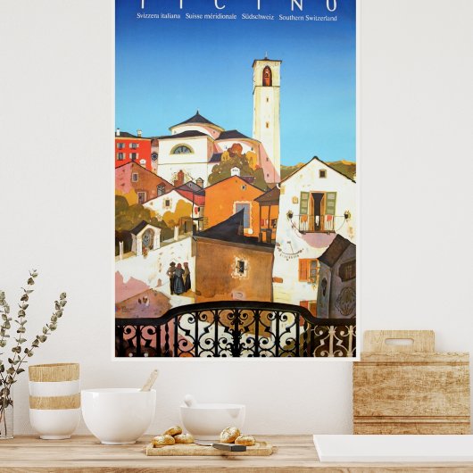 Ticino, Zwitserland Poster voor reizen (Keuken)
