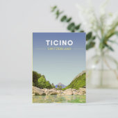  Ticino Zwitserland reizen Briefkaart (Staand voorkant)