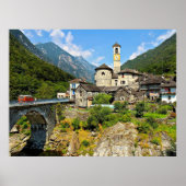 Ticino, Zwitserse landschapsfoto Poster (Voorkant)