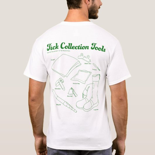 Tick Collection Tools T-shirt (Achterkant)