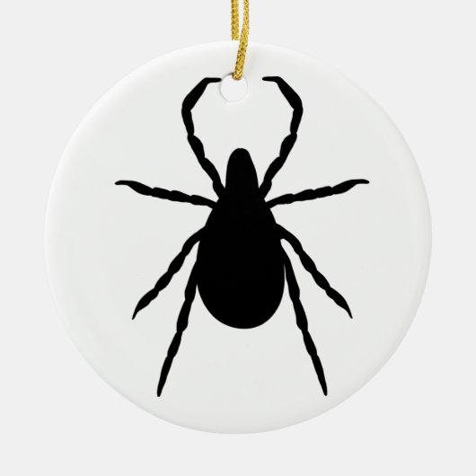 Tick Keramisch Ornament (Voorkant)