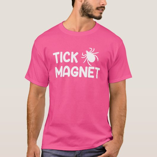 tick magnet Campingick Magnet friends T-shirt (Voorkant)