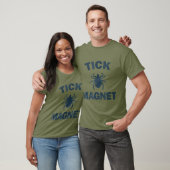 Tick Magnet Funny Camping and Hiking Bug T-shirt (Unisex)