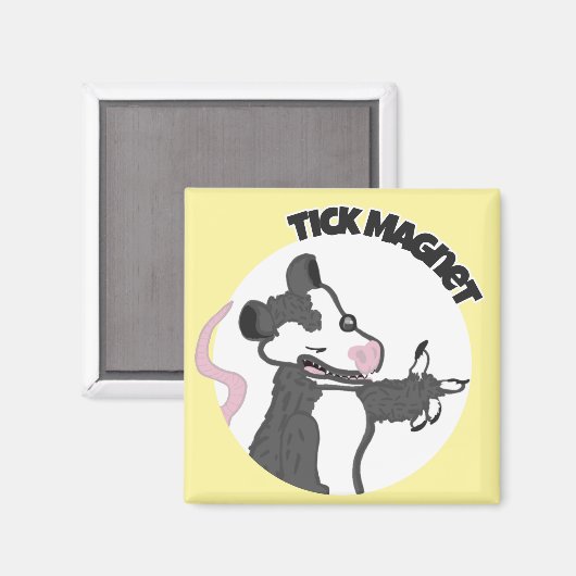 Tick Magnet Magnet (Voorkant / Achterkant)