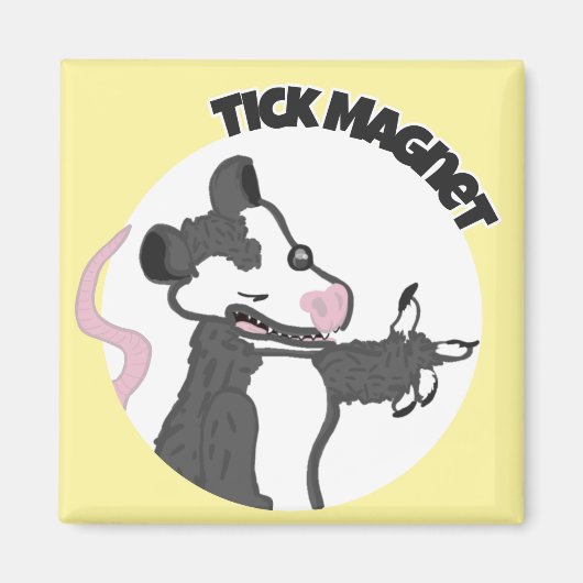 Tick Magnet Magnet (Voorkant)