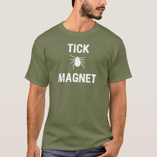 Tick Magnet T-shirt (Voorkant)
