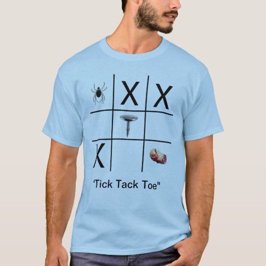 Tick Tack Toe T-shirt (Voorkant)