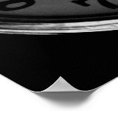 Tick Tock Clock Poster (Hoek)