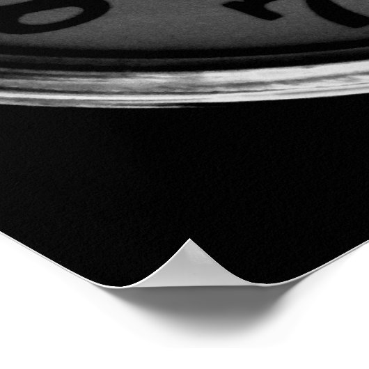 Tick Tock Clock Poster (Hoek)