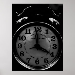 Tick Tock Clock Poster