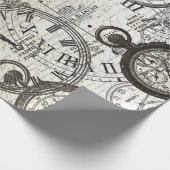 Tick Tock Furniture Poster Cadeaupapier (Hoek)