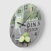 Tick Tock | Gin O'Clock Grote Klok (Hoek)