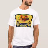Tick Tock Rhubarb Label T-shirt (Voorkant)