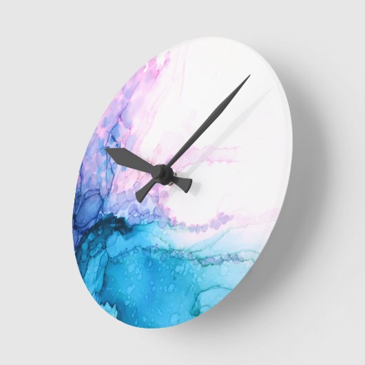 Tick Tock Wall Clock Ronde Klok (Hoek)