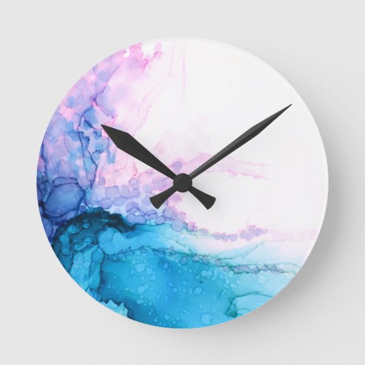 Tick Tock Wall Clock Ronde Klok (Voorkant)