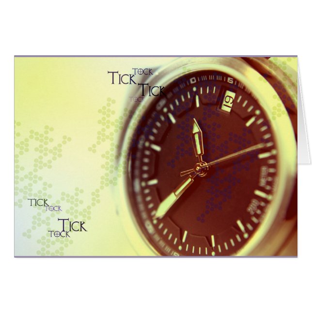 Tick Tock Watch (Voorkant Horizontaal)