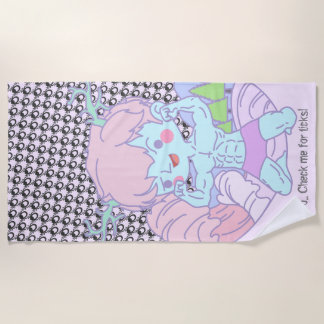 Tick Towel!  2019 Fire Island Design Strandlaken