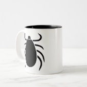 Tick Tweekleurige Koffiemok (Voorkant links)